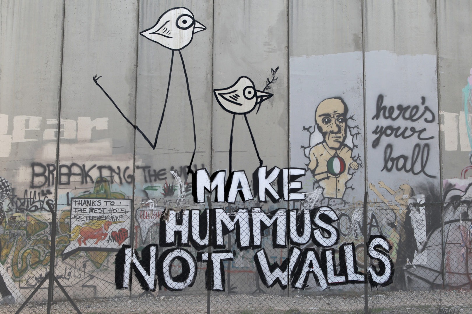 Make Hummus Not Walls