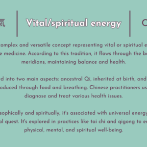 氣 | Énergie Vitale/spirituelle | Tchi